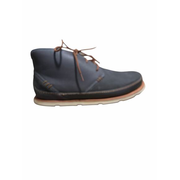 Chaco Mens Leather Thompson Chukka Hiking Boot Shoe Dark Gull Gray NEW Size 9 main image 5